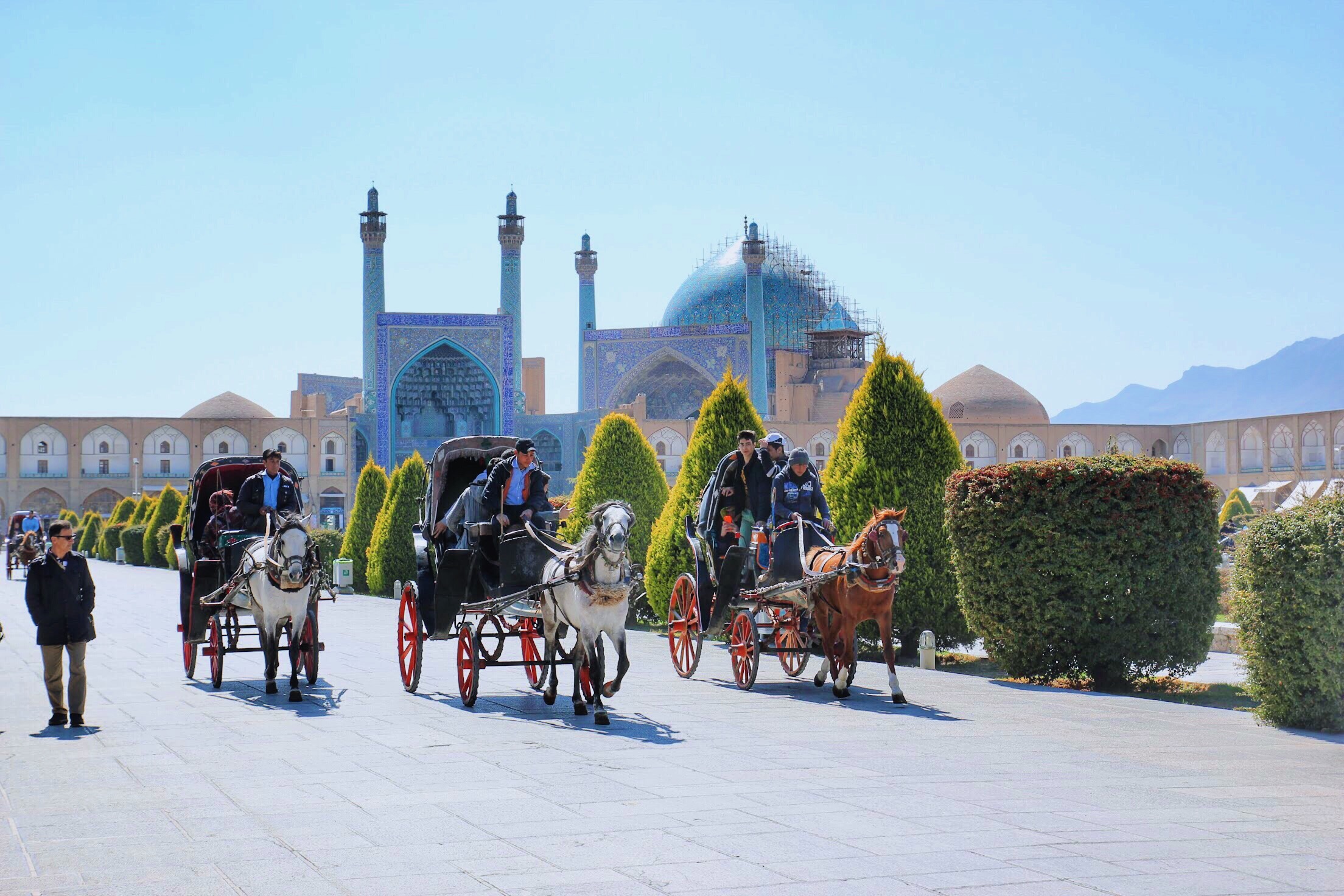 Isfahan. Raj na ziemi znajduje się w Iranie